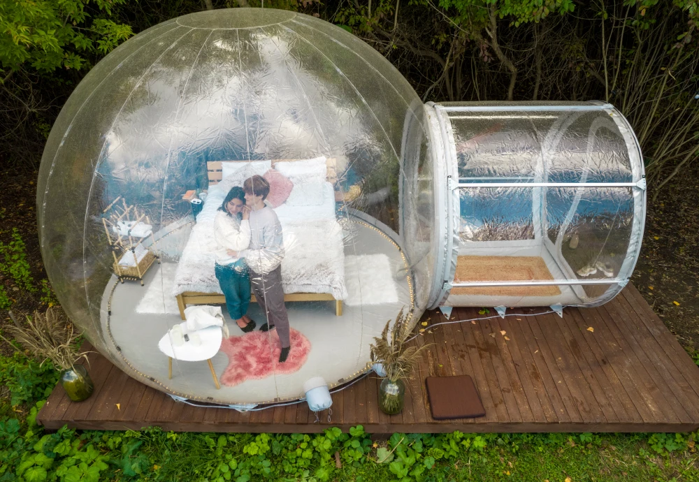 best transparent inflatable bubble tent